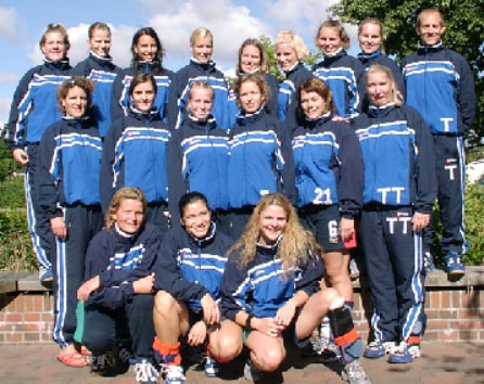 Teamfoto der 1. Damen der SC Alstertal/Langenhorn
