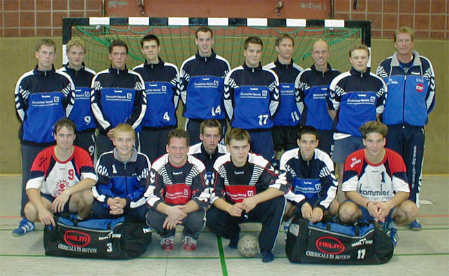 Teamfoto vor der letzten Saison (vom 09.09.2001)